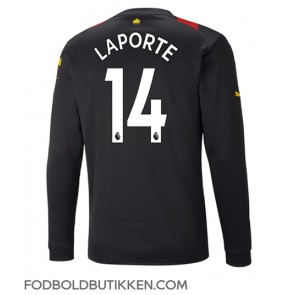 Manchester City Aymeric Laporte #14 Udebanetrøje 2022-23 Langærmet